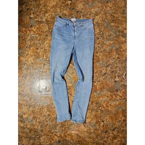 free people jeans size W 31R Light Wash High-Rise (J58) - Picture 8 of 8